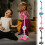 Kids Microphone Toy with Adjustable Stand and Flashing 4