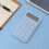 Basic Calculator 12-Digit LCD Desktop Blue 5