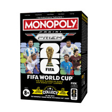 Monopoly Panini Prizm: FIFA World Cup Trading Cards Booster Box | Current Stars and FIFA WORLD CUP Legends | Presents for Football Fans
