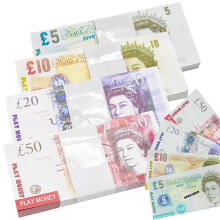 Prop Money UK Fake Money NotesFake Notes for Pranks and Games100 Pcs