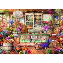 Ravensburger All Seasons Flower Shop 1000 Piece Jigsaw Puzzles for Adults and Kids Age 12 Years Up