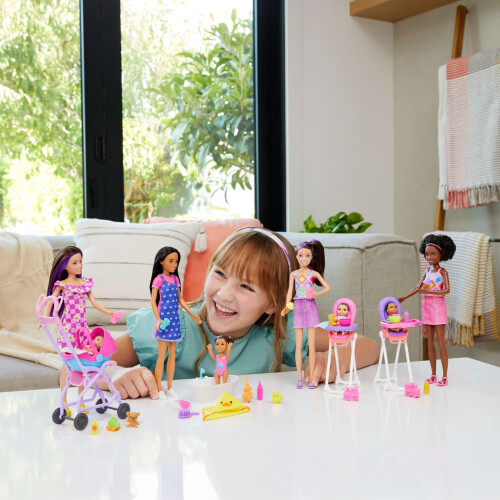 Barbie Barbie Skipper Babysitters Inc Playset with Brunette Doll 1