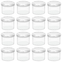 SYEYCW 16 Pcs Magnifying Bugs Container, Clear Insect Viewer, Observation Insect Box, Bug Cage, Portable Bugs Collecting Kit, for Science Learning, Na