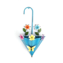 Umbrella Shaped Wall Hanging Flower Basket