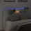 VidaXL vidaXL Storage Headboard with LED White Engineered Wood 3