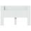 VidaXL vidaXL Storage Headboard with LED White Engineered Wood 4