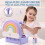 Lehoo Castle 2-in-1 Portable Dressing Table with Pretend Makeup Set 2