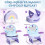 Lehoo Castle 2-in-1 Portable Dressing Table with Pretend Makeup Set 5