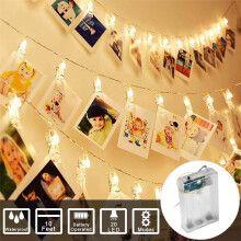 Photo Clip String Lights for Party Wedding Decoration 20 pcs