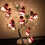 LED Christmas snowman string lights holiday decoration 1