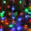 Christmas snowflake string lights 10 meters 80 LED 1