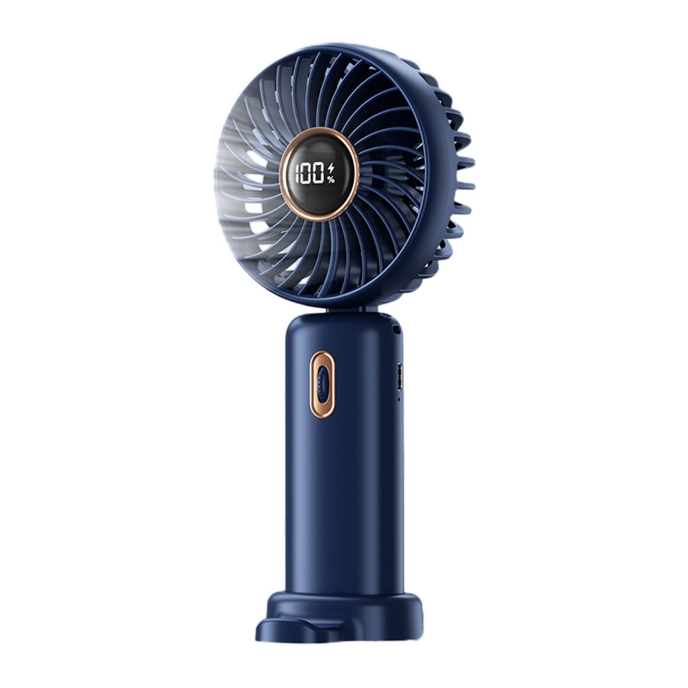 F8 Handheld Fan With Digital Display And Base 2-In-1 913211233887