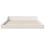 VidaXL vidaXL Bed Frame White 135 x 190 cm Solid Pine Wood 4