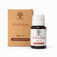 British Rose Diffuser Oil 10ml Classic Rose Fragrance Oil for Home UK