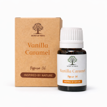 Vanilla Caramel Diffuser Oil 10ml Sweet Gourmand Fragrance Oil UK