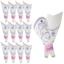 Einweg-Trichter zum Urinieren für Frauen, 50 Stk., wasserabweisende Becher — einweg trichter, urin einlass trichter, menstruationsbecher