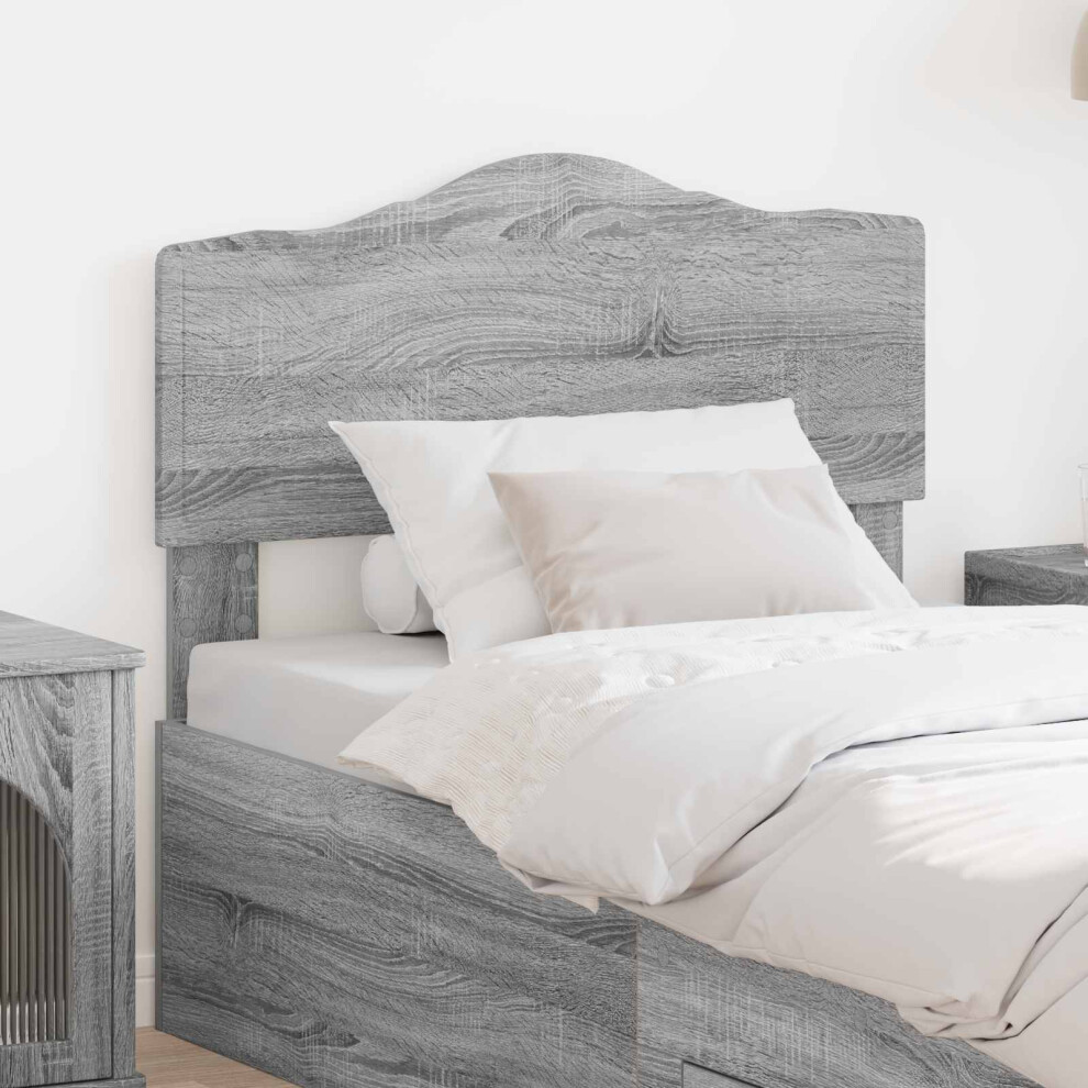 Vidaxl Headboard Sonoma Engineered Wood Grey