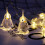 Penguin-shaped string lights 10 LED 1.65 m 6