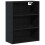 VidaXL vidaXL Highboard 2 pcs Black Oak Engineered Wood 3