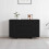 VidaXL vidaXL Sideboard Black Oak 120 x 41 x 75 cm Engineered Wood 4