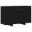 VidaXL vidaXL Sideboard Black Oak 120 x 41 x 75 cm Engineered Wood 2