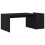 VidaXL vidaXL Coffee Table Black Oak 90 x 45 x 35 cm Engineered Wood 2
