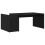 VidaXL vidaXL Coffee Table Black Oak 90 x 45 x 35 cm Engineered Wood 4