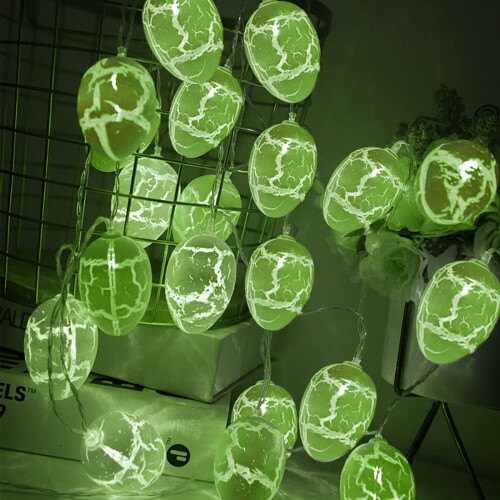 Easter egg wire string lights USB powered 2m 2