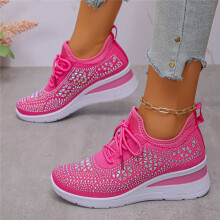 (Red, 43) Damesmode sneakers