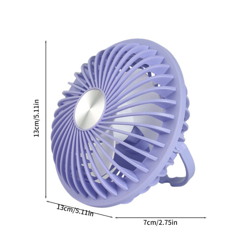 Kitchen Desktop Fan USB Rechargeable Silent 1pc 1