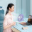 Kitchen Desktop Fan USB Rechargeable Silent 1pc 3