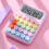 Basic office calculator 12-digit colorful design 2