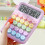 Basic office calculator 12-digit colorful design 5