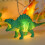 Dinosaur String Lights 4.9 FT 10 LED Battery Operated 5