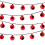 Halloween LED string lights battery-powered 10-light 2