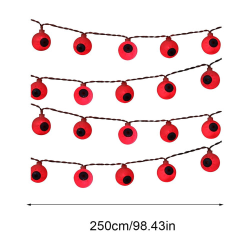Halloween LED string lights battery-powered 10-light 2