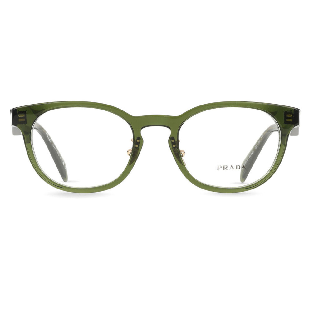 Prada Green Woman Pr B06vd 19Z1o1 Optical Frames Acetate Pantos Normal - Image 2