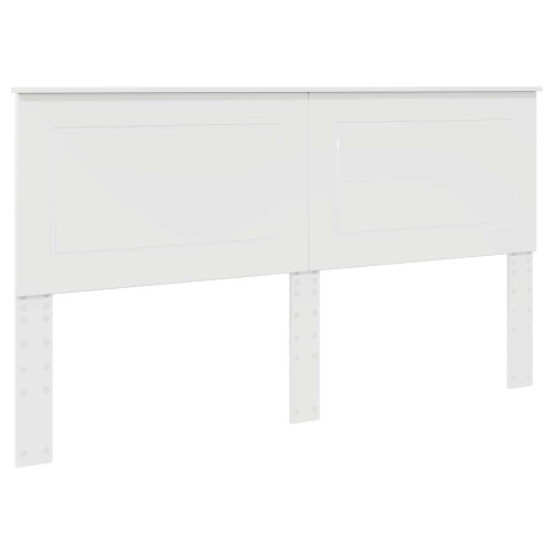 VidaXL vidaXL Headboard Gloss White 100 cm Engineered Wood 1