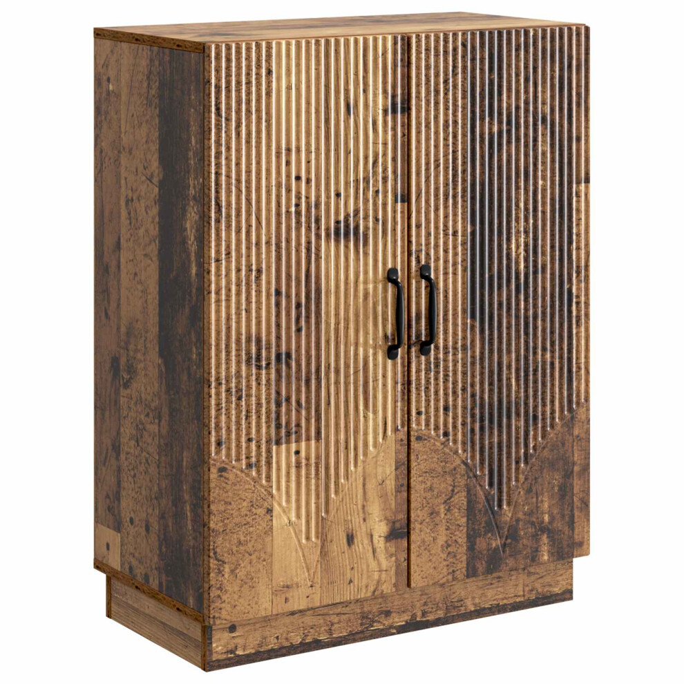 Vidaxl Sideboard Old Wood 66 X 34.5 X 87 Cm Engineered Wood