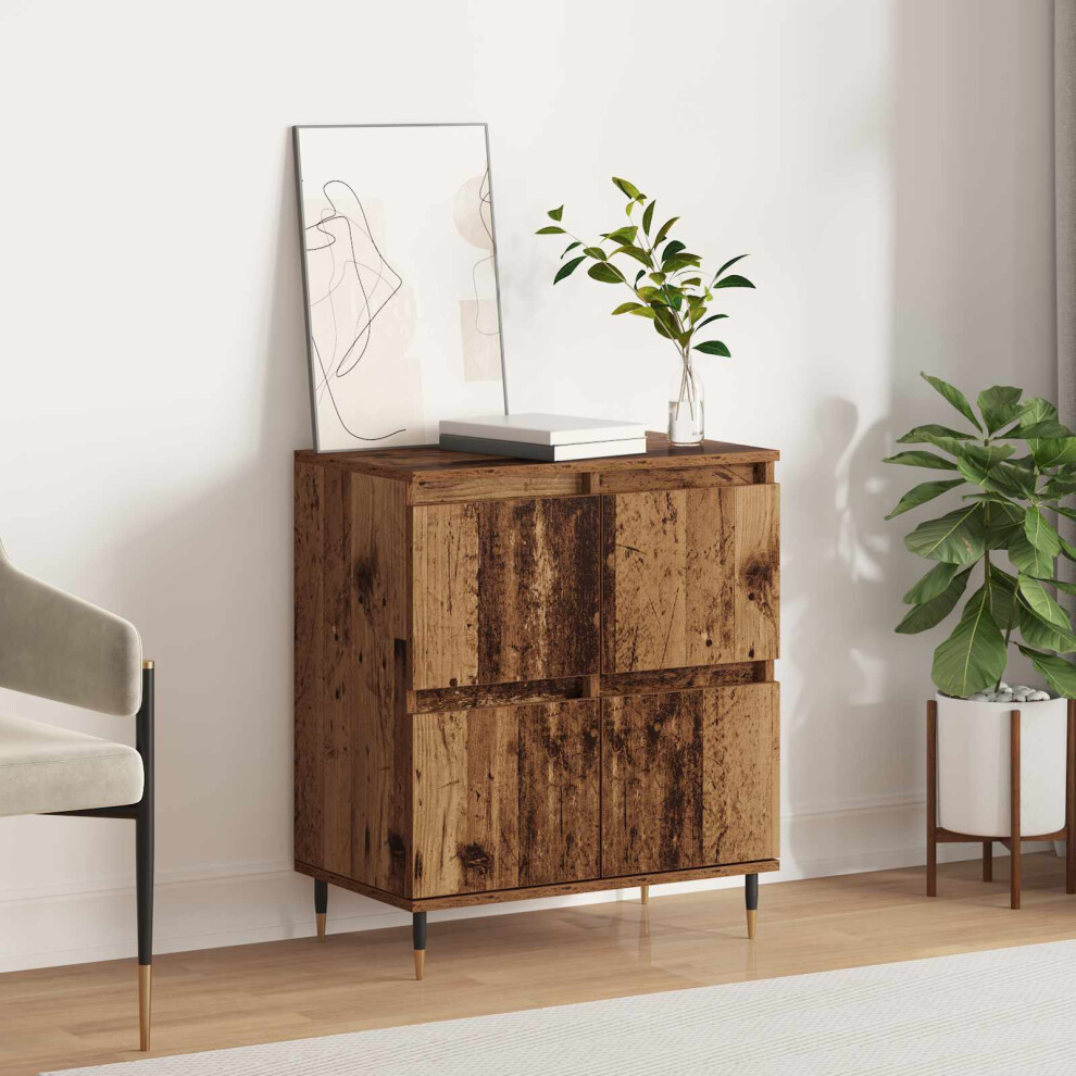 Vidaxl Sideboard Old Wood 60 X 35 X 70 Cm
