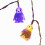 Penguin-shaped string lights 10 LED 1.65 m 4