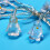 Penguin-shaped string lights 10 LED 1.65 m 5
