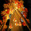 LED string lights maple bulb room decoration 10m 4