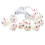 Easter Bunny LED String Lights 20 lights 10 feet 2