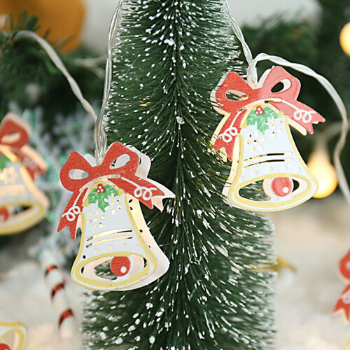 Christmas LED string lights battery-powered 20ft 2