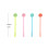 Στυλό Uclet Donut Gel Pen 0.5mm2ml με υγρό μελάνι gel για σχολικό, οικιακό και γραφείο 2