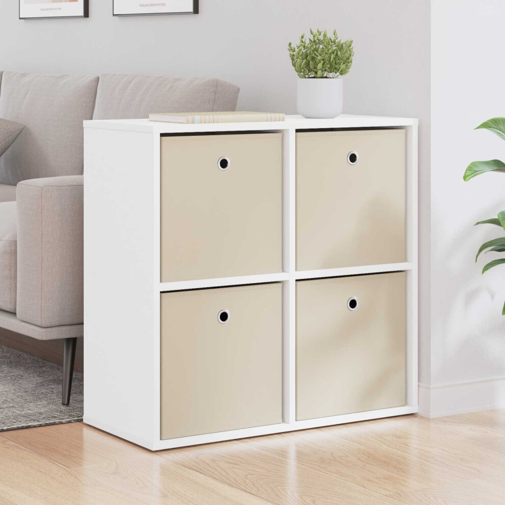 Vidaxl Sideboard With Drawer 68.5 X 32 X 67 Cm White