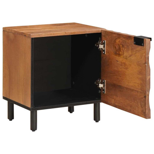 VidaXL vidaXL Bedside Cabinet 2 pcs Brown 40 x 33 x 46 cm Solid Mango Wood 2