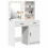 VidaXL vidaXL Dressing Table Set with Drawer 2 pcs White Engineered Wood 3