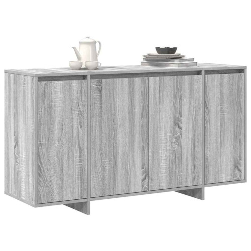 VidaXL vidaXL Sideboard Grey Sonoma 135 x 41 x 75 cm Engineered Wood 2